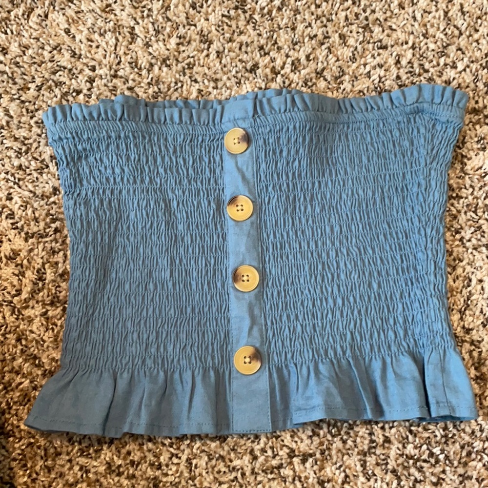LA hearts crop top